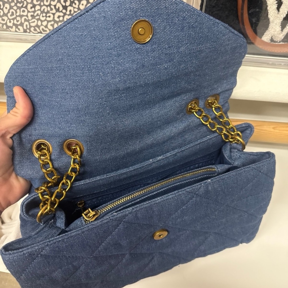 Steve Madden denim purse - Picture 3 of 4